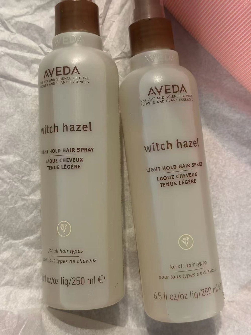 AVEDA Witch Hazel Light Hold Hair Spray - Brown and White 250ml